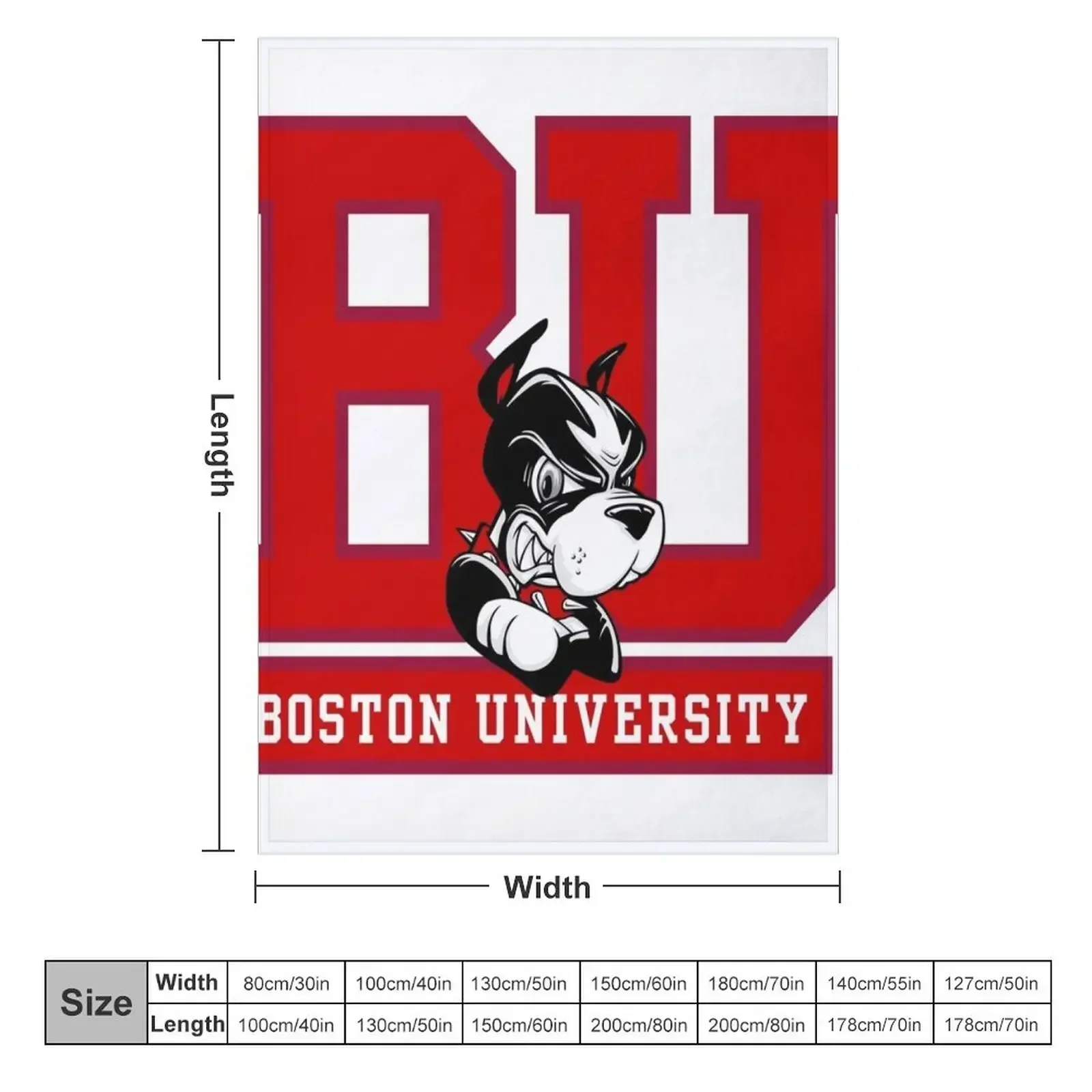 Boston Terriers Logo Throw Blanket Designers Cute Plaid Decorative Beds Sofa Quilt anime Flannel Fabric Blankets