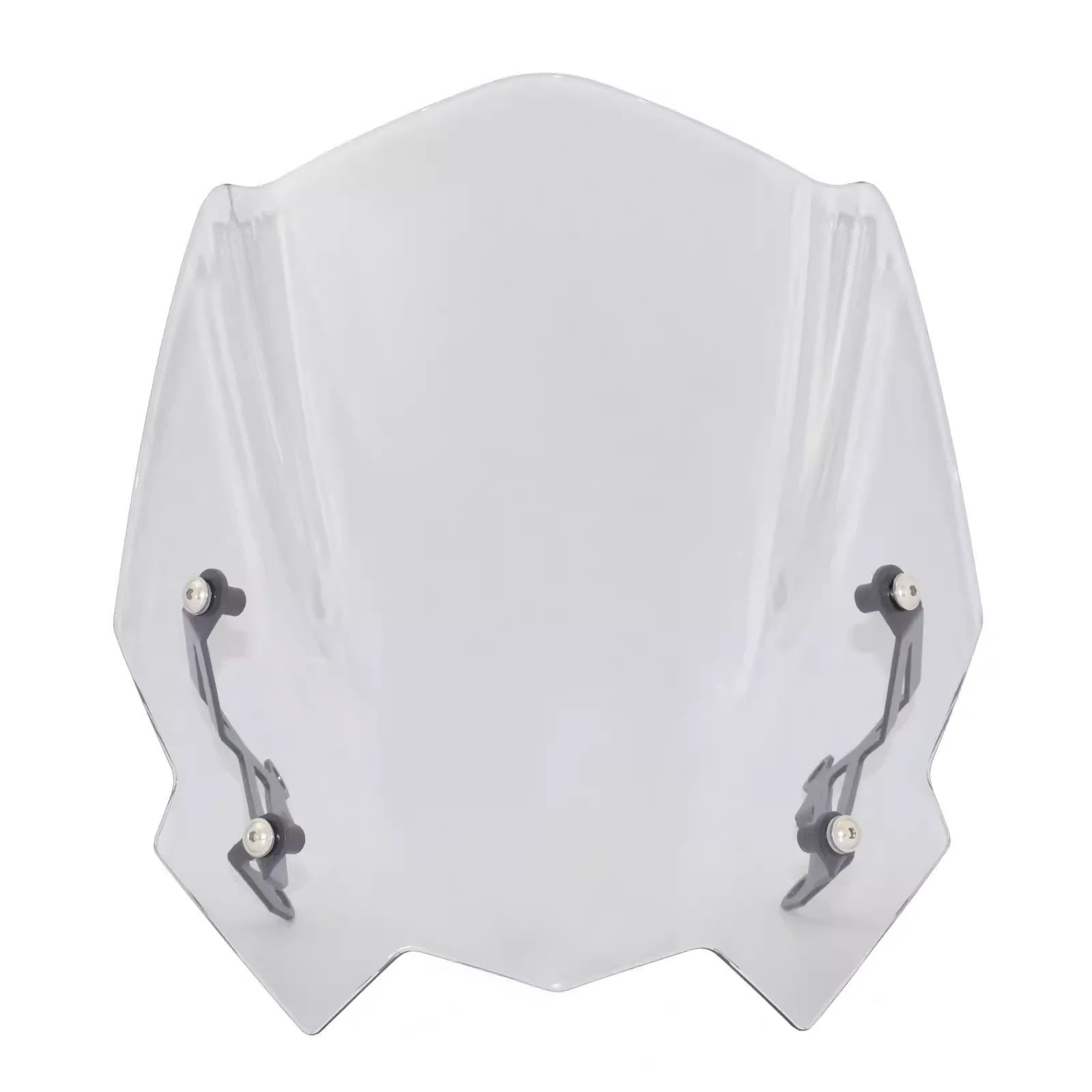

Motorcycle Windscreen Windshield Front Fairing Visor Flyscreen Fit For B.M.W G310R 17-18 (Gray)