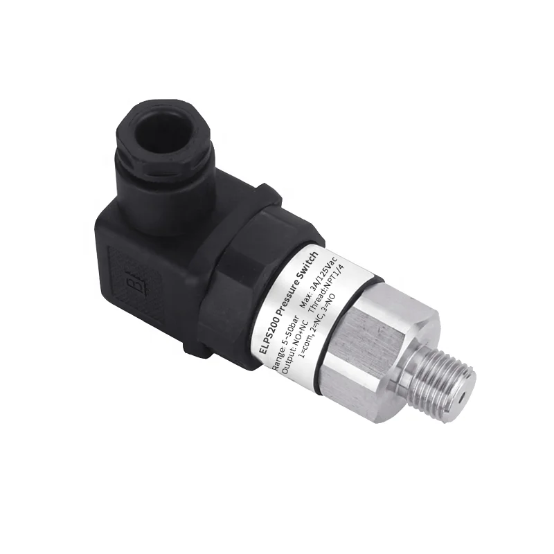 

0.3-400Bar Hydraulic General Adjustable Pressure Switch Mechanical Gas Oil Water Piston Pressure Control Switch