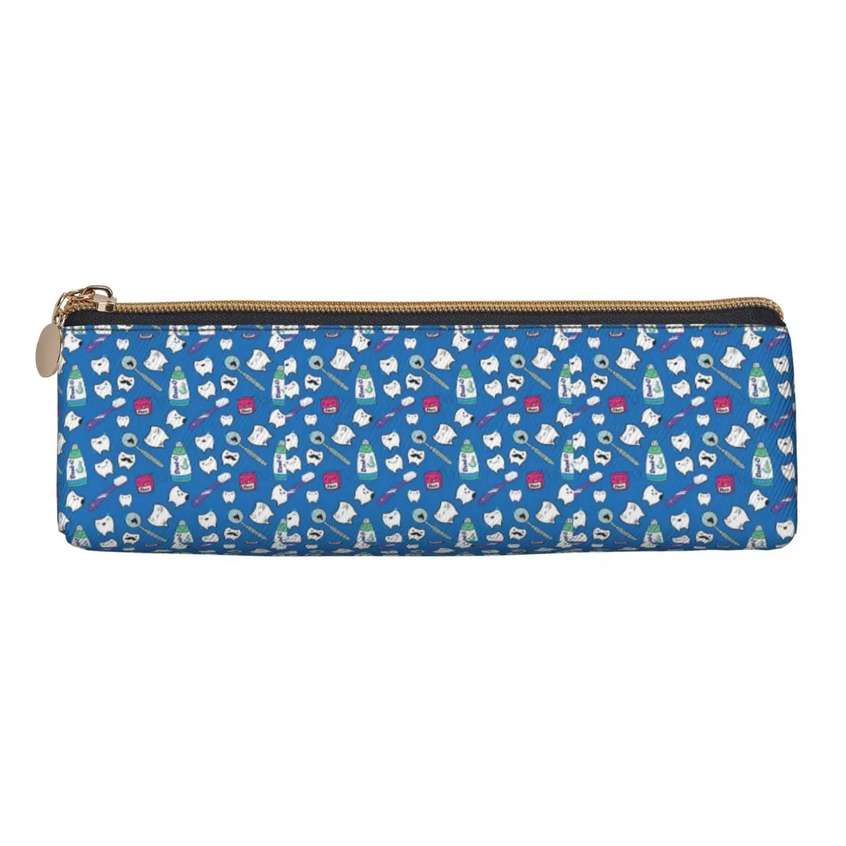 

Dentist Tooth Teeth Pencil Cases Pen Holder Storage Stationery Supplies Large Capacity Pen Box Pencil Bag for Boy Girl Gifts