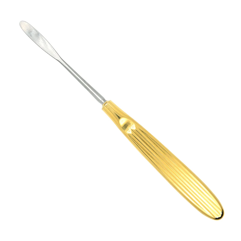 Gold Handle Single Ended Rhinoplasty Cottle Periosteal Septum Elevators