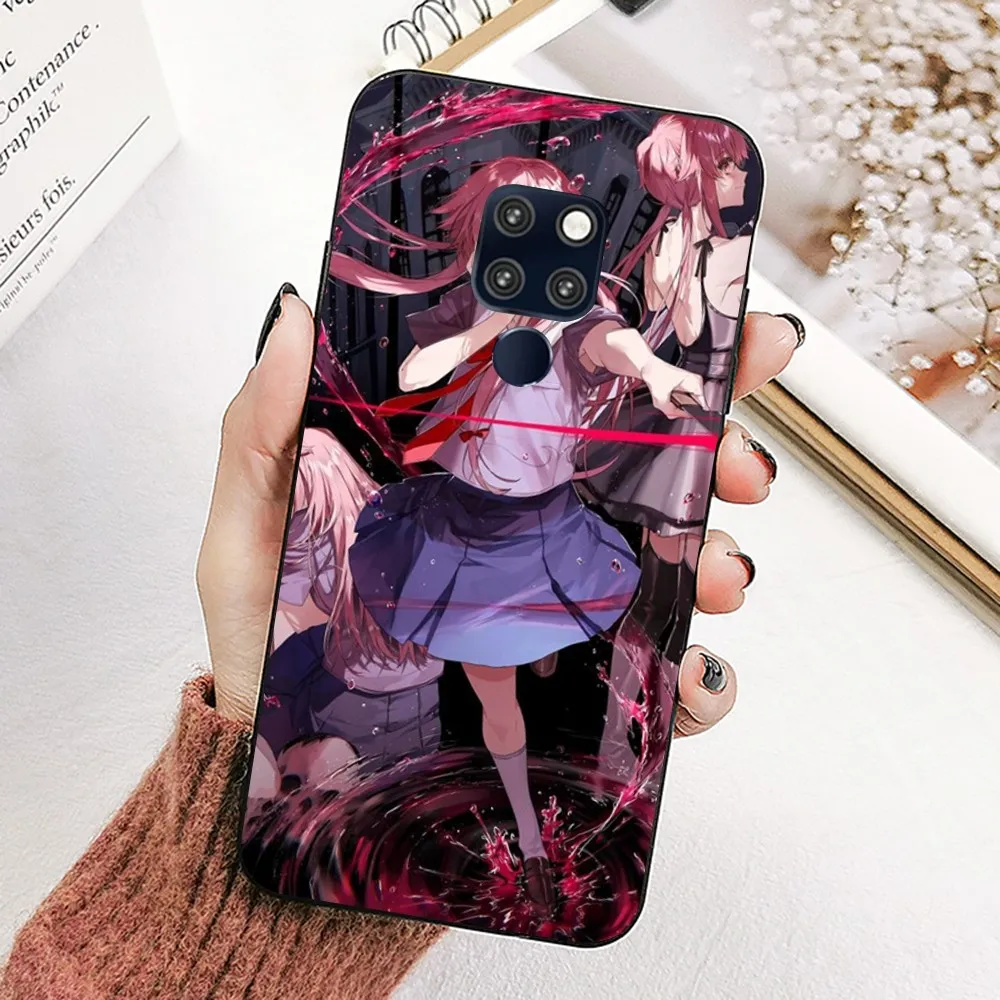 Future Diary Phone Case For Huawei Mate 10 20 30 40 50 lite pro Nova 3 3i 5 6 SE 7 pro 7SE