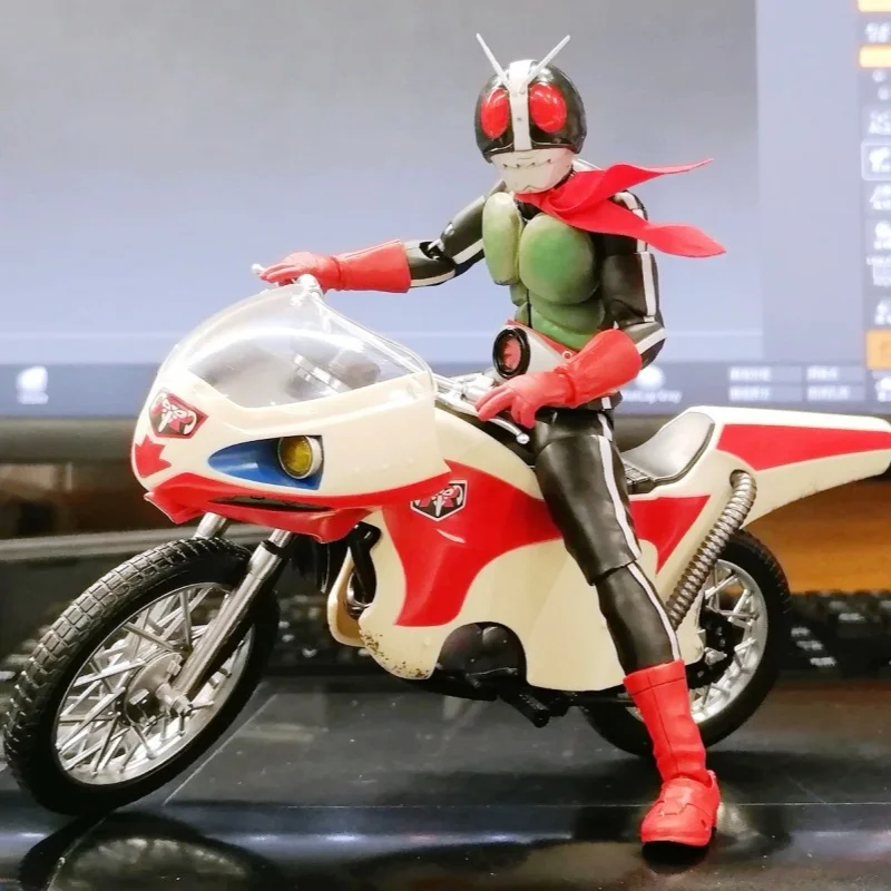 

Bandai Original KAMEN RIDER Anime Figure SHF Neo Cyclone Glorious Showa Riders Action Figure Toys for Gift Collectible