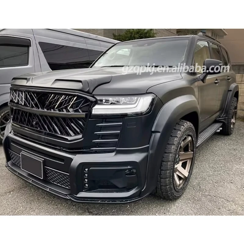 For 2022-2023  LC300 Body Kit Lc300 Upgrade WALD Front and Rear Bumper Grille Spoiler Wheel Eyebrow