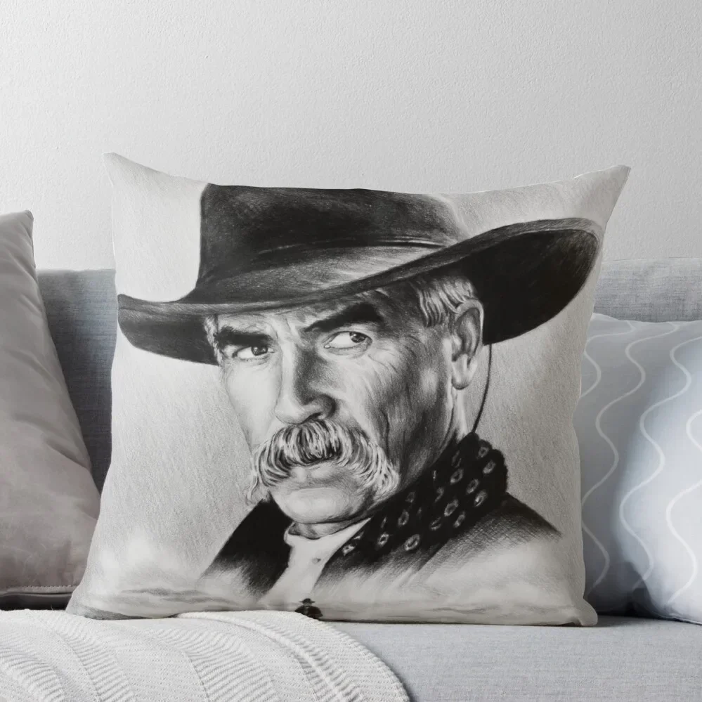 Sam Elliot Lone Rider Throw Pillow Cushion Covers For Living Room Bed pillowcases christmas pillowcases Cushions Pillow