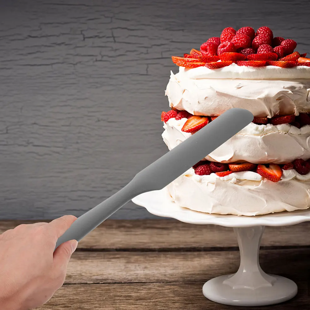 

4pcs Silicone Spatula Smooth Non-Stick Baking Tool For Cake Cream Mixing Scraping Jam Dessert Cooking Lightweight