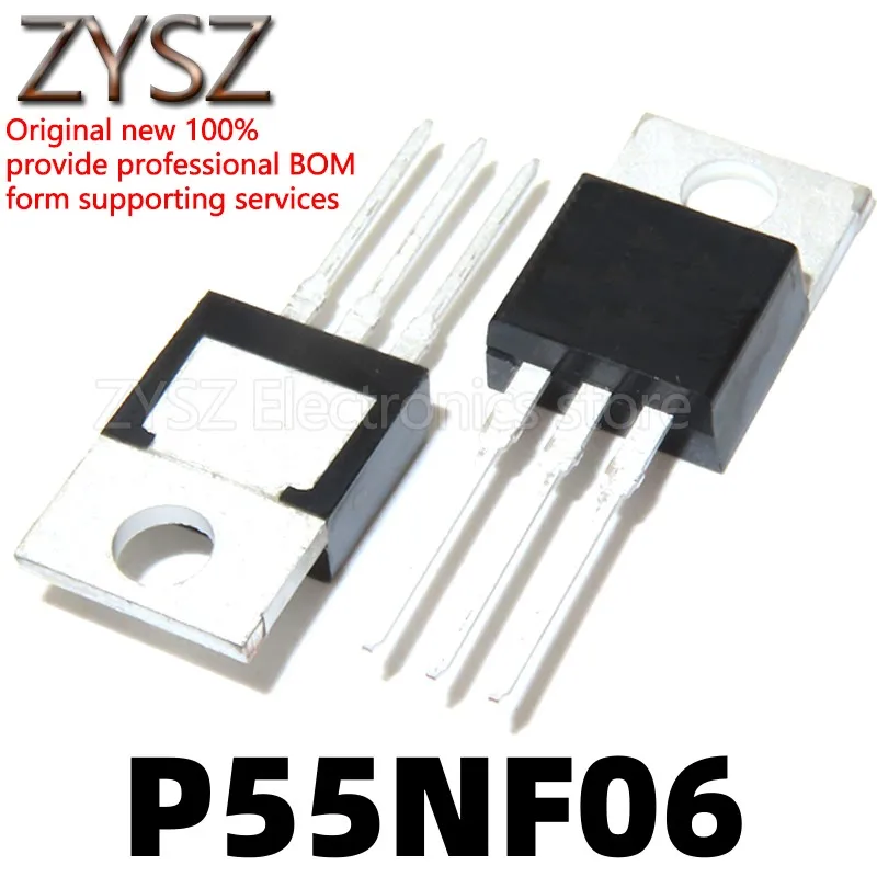 1PCS P55NF06 P55NF06L STP55NF06 50A60V FET TO-220