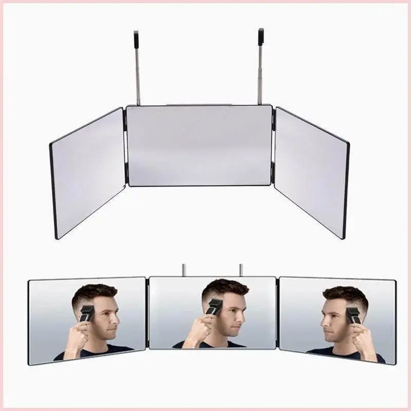 large-three-faced-mirror-haircut-self-service-hanging-extendable-haircutting-makeup-mirror-household-personal-care-tool