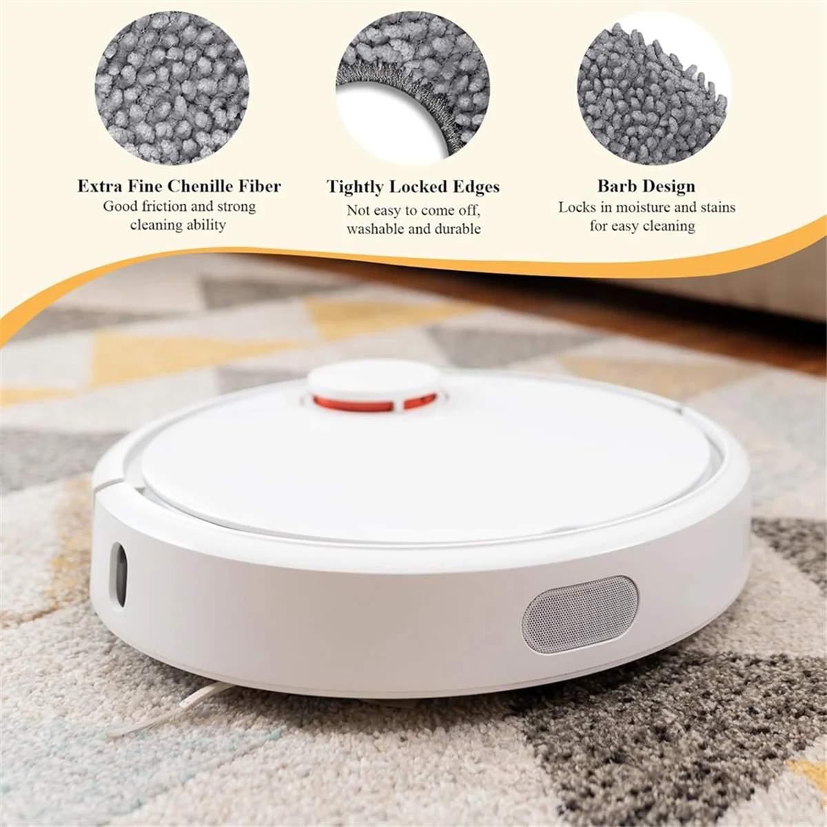 Sacs à poussière pour aspirateur robot Roborock Q Revo/Qrevo MaxV, pièces de rechange