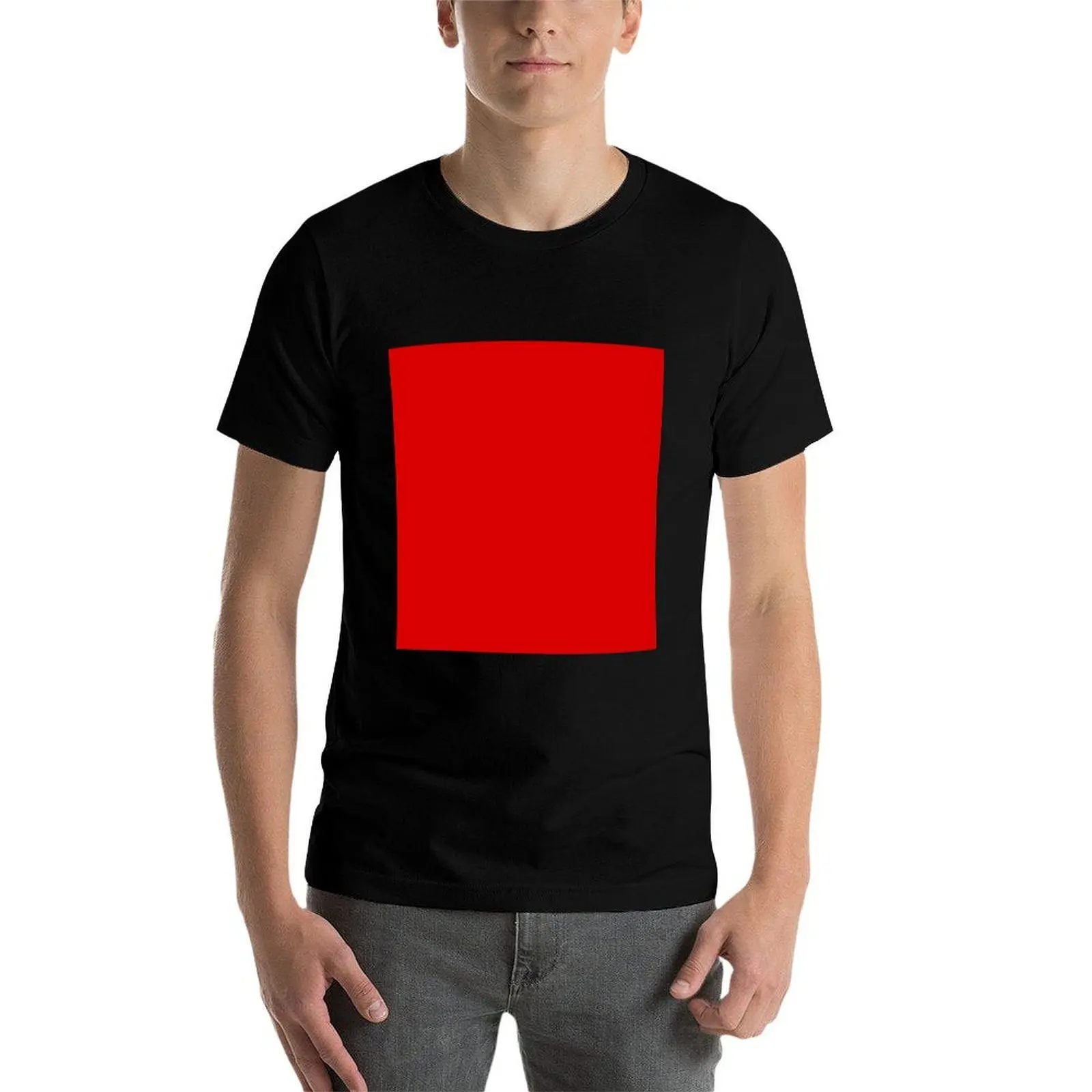 

Monochrome Netflix Red T-Shirt t shirt for man t shirt for man 100 percent cotton T-Shirt