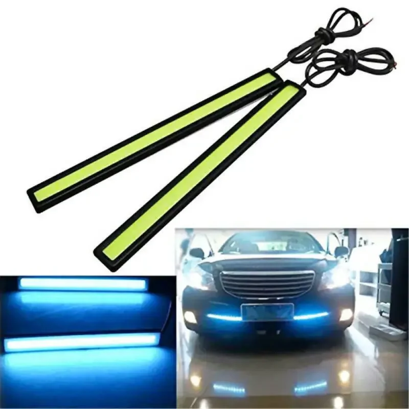 

Fog Daytime Running Lights 10pcs 17cm Accessory COB Ice Blue Lamp PC Parts Replacement Auto Car DC 10V-12V Exterior