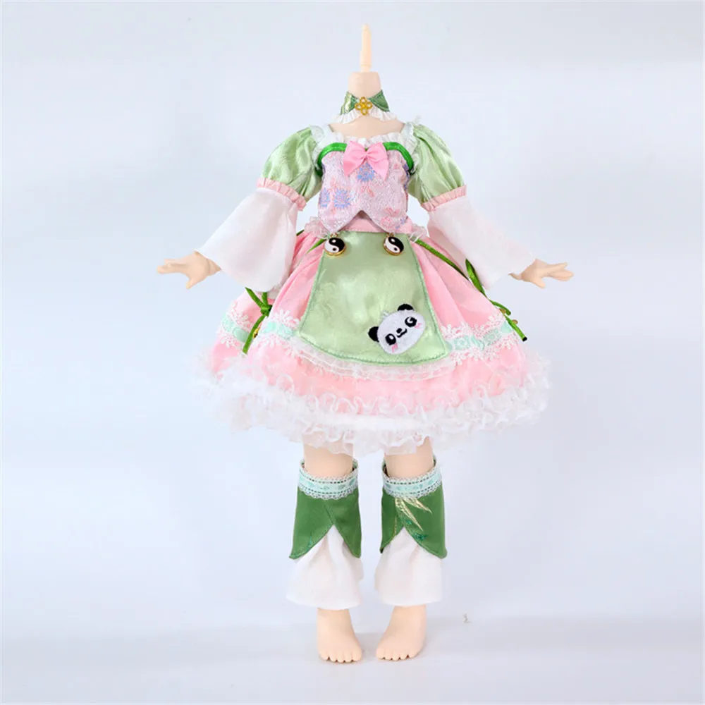 Outfits For 1/4 BJD Cute Clothes Anime Dress Carton Lala Ruru Egg ACGN SD Collection Toy