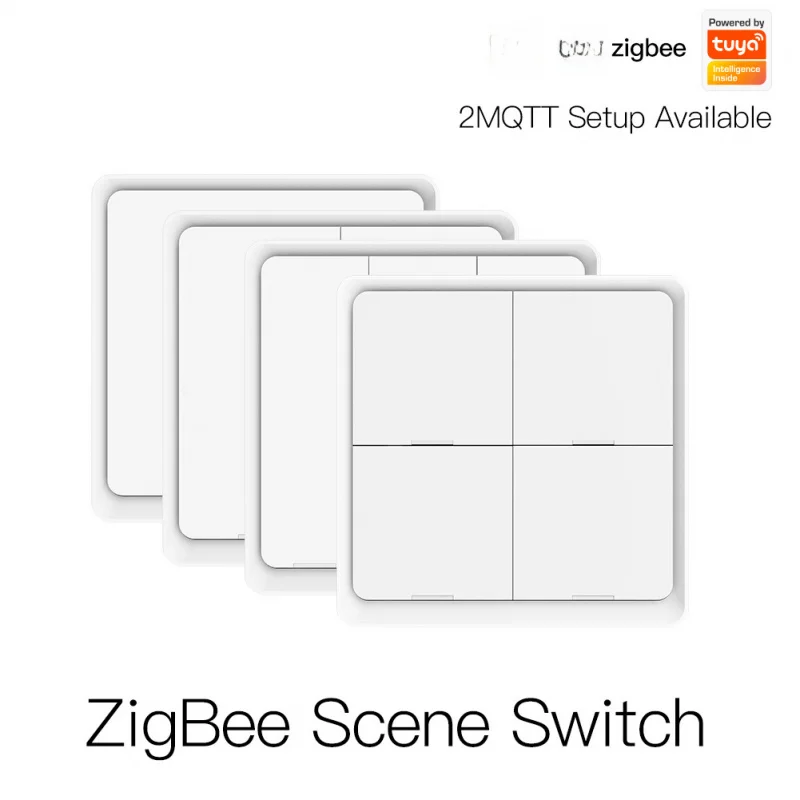 ZigbeeGraffiti Home Scene Switch Wireless4Key NotepaperappTiming Scene مفتاح ذكي