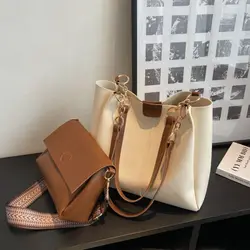 High Quality Women Small Pu Leather Handbags Shoulder Bags Fashion Ladies Bucket Crossbody Bags for Women Casual Messenger Bag