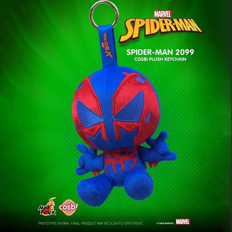 Diesjährige neue komplette Box mit HotToys Spider-Man COSBI Plüsch-Anhängern Blind Box Motherland Marvel Comics Venom Puppe Amerikanisch