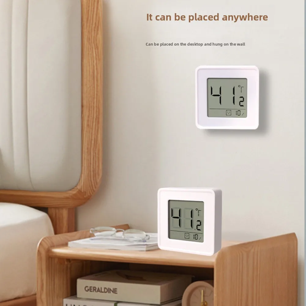 Termômetro e Higrômetro Digital para Ambientes Internos, Mini Monitor de Temperatura e Umidade para Quarto de Bebê e Cuidados com o Conforto do Sono