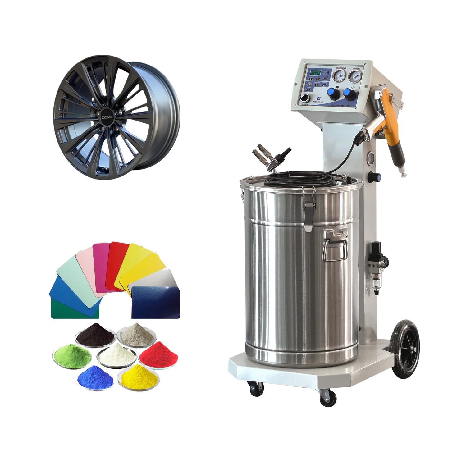 

Ielligent Eletrostatic Power Coting Mahine for Spraying Paint Metal