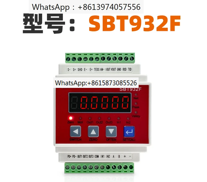 

SBT953 датчик давления, высокоточный цифровой дисплей RS232 и 485 выход.