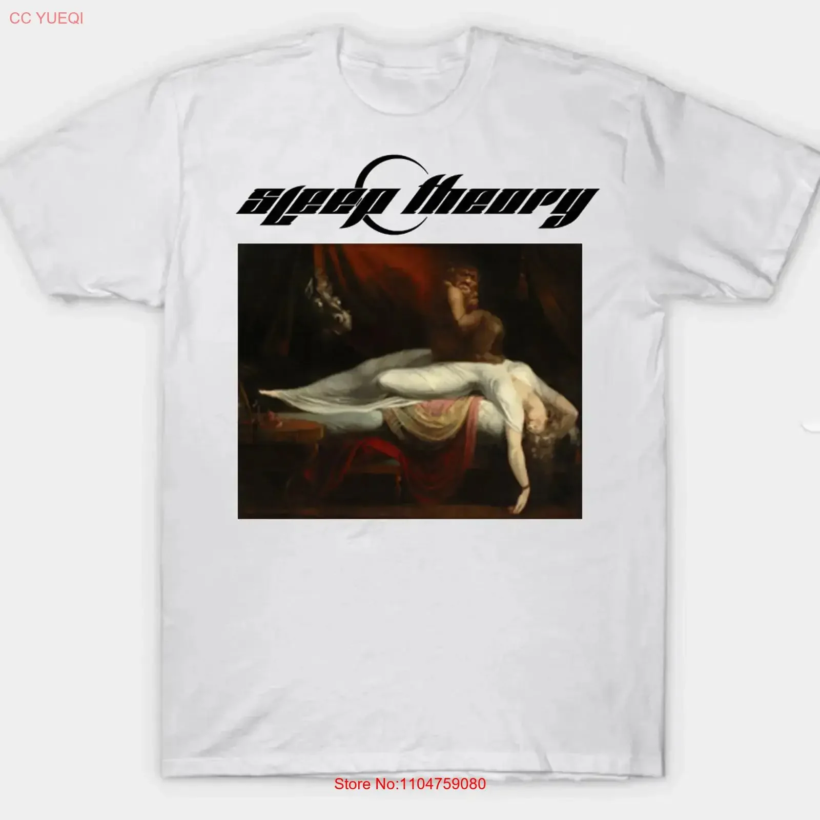 Hot Sleep Theory paralyzed For Fans Men S 235XL T Shirt 13D668 vintage Washed fashion Stretched Top For Everyday Wear Versatile