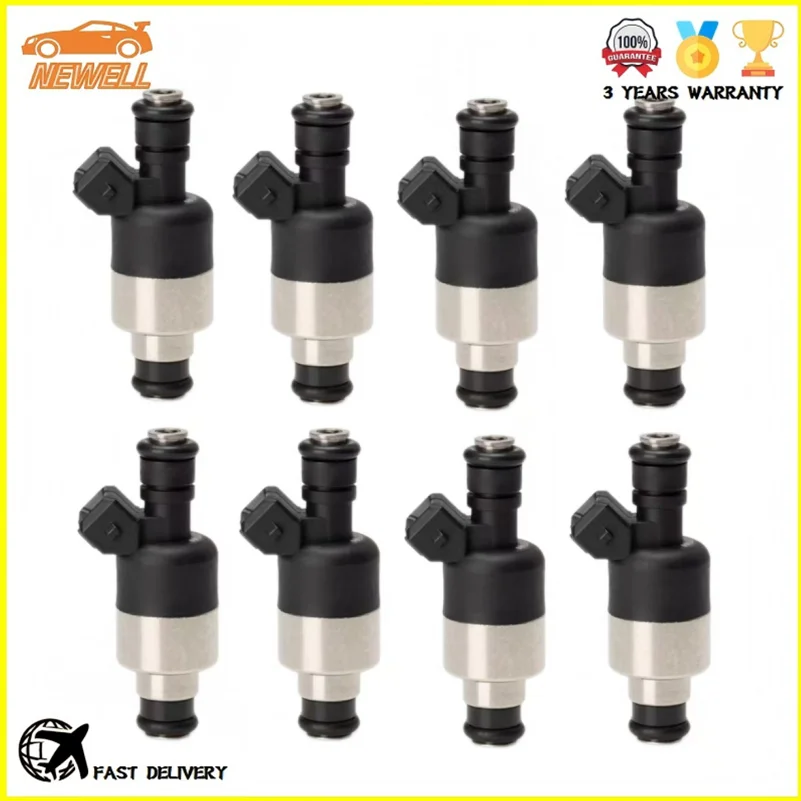 

8pcs 25180245 17109826 17113175 802632T MAR104-8N Fuel Injectors For 1998-2001 Mercruiser Sterndrive 454 BB 7.4L GM Opel Daewoo