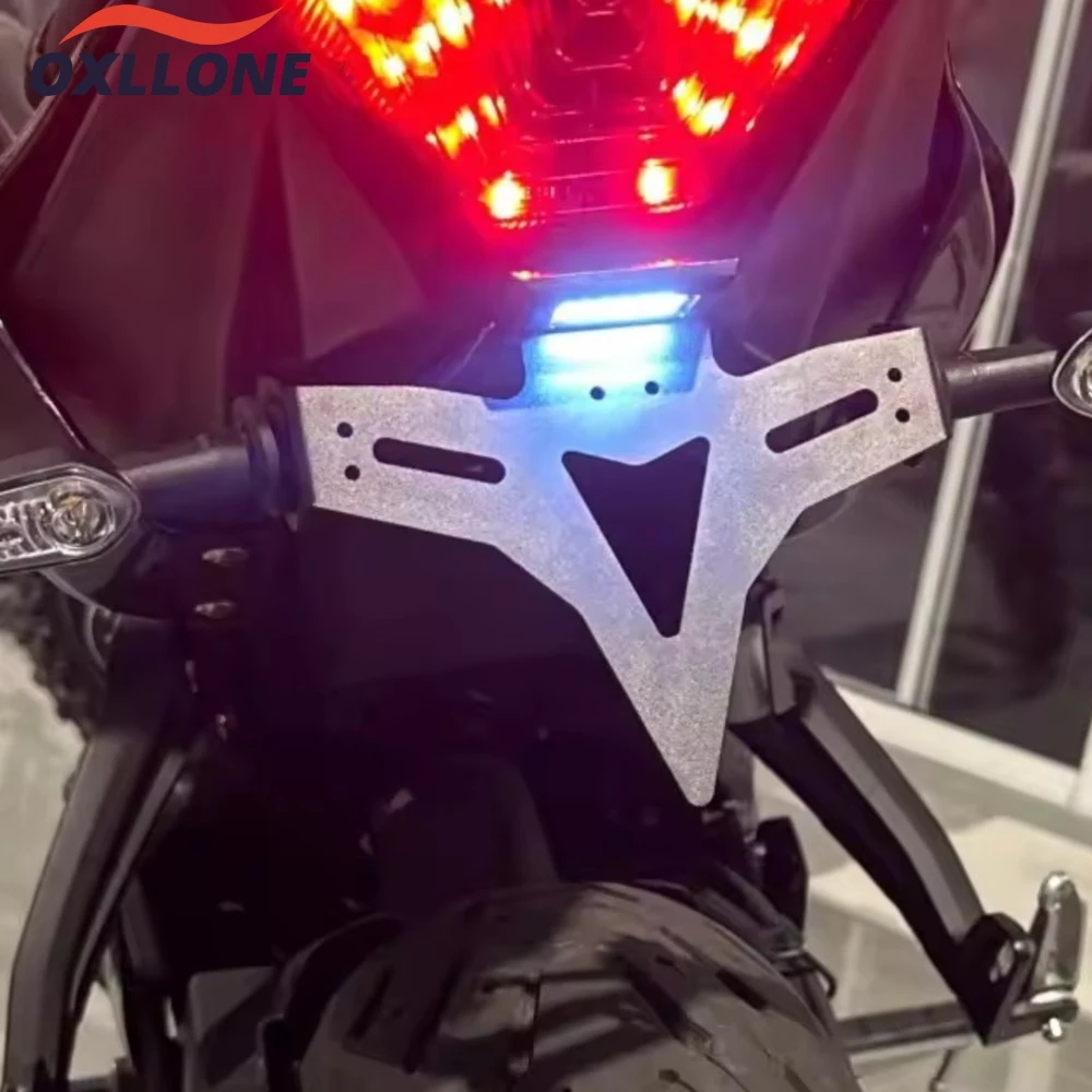 

MT07 YZF R7 License Plate Bracket Holder For Yamaha MT-07 YZFR7 MT07 2013-2022 2023 2024 Tail Tidy Fender Eliminator Accesorios