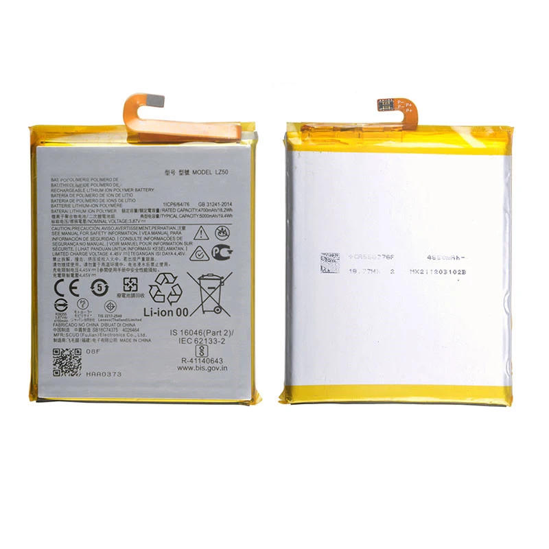 100% Original  LZ50 5000mAh Battery For Motorola Moto One 5G Plus/G100/Edge  Phone Batteries