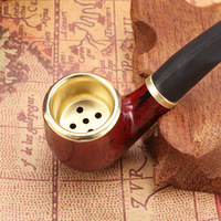 Vintage Durable Solid Classic Pipe Smoking 107mm High Quality New Design Tobacco Pipe Free Smoke Smoking Accessories Popular2023