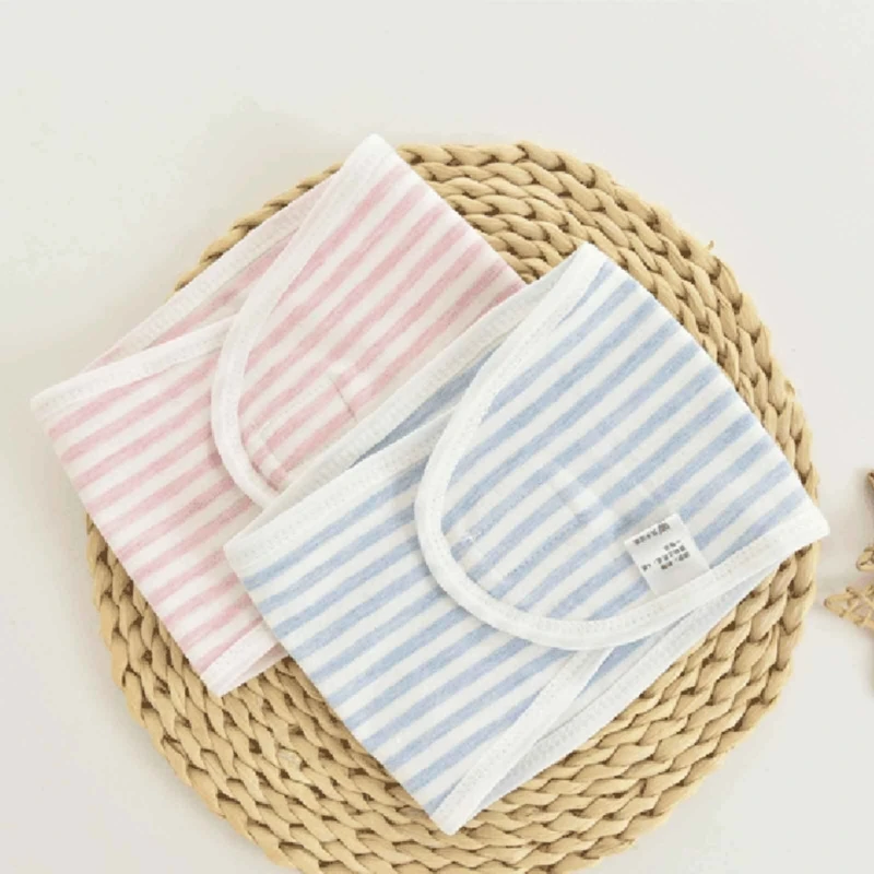 Baby Belly Band Cotton Newborn Belly-Belt Infant Umbilical Cord Protectors Soft Baby Belly Button Band Wrap Secure Abdom