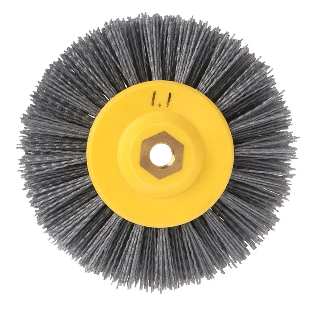 Abrasive Wire Polishing Wheel 80# Grinding Brush For Rust Removal Buffing Tool Rotary Tools Accessory Sanding Disc