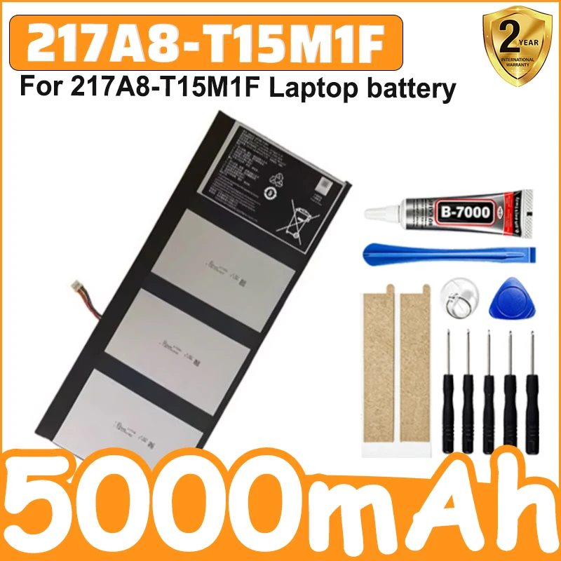 New High-Quality 7.6V 5000mAh 217A8-T15M1F Battery For 217A8-T15M1F Laptop battery