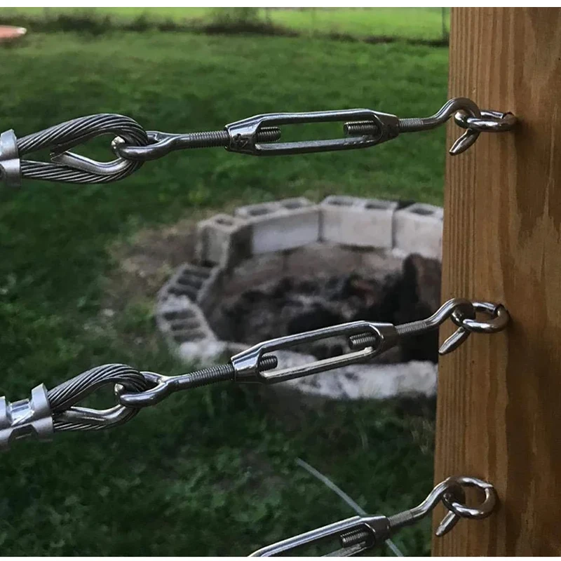 Picture 7: 304 Stainless Steel Rope Sleeve, M2/M3/M4/M5/M6/M8 Steel Cable Fixing Accessories, Can Protect the Rope, Chicken Heart Buckle