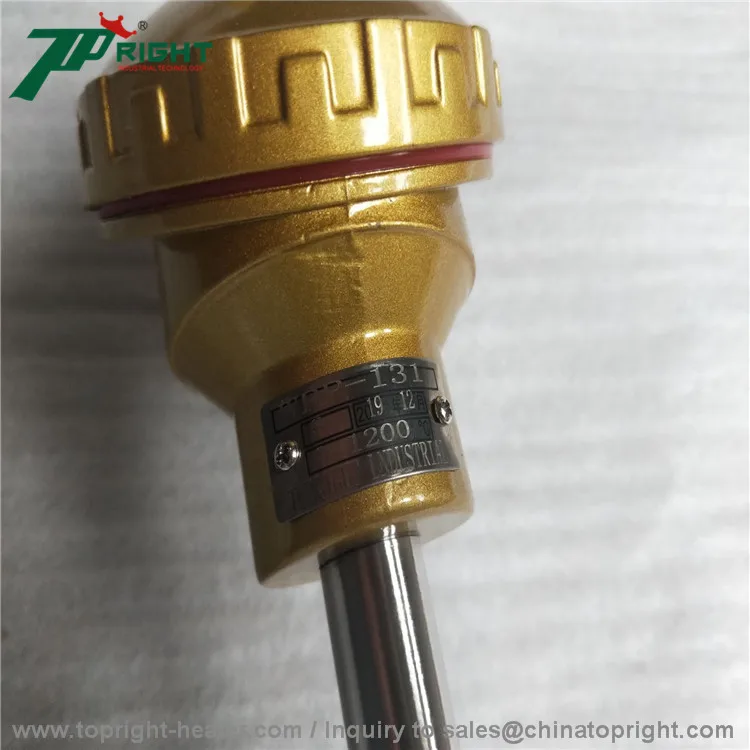 Ptrh10-pt WRP S Type Thermocouple with Ceramic Tube in 500mm and Metal Tube 150mm