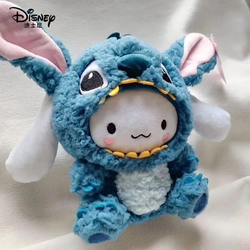 ตุ๊กตา FurStar และ Stitch Disney ตุ๊กตาของเล่นบทบาทเล่น StellaLou นุ่มอะนิเมะตุ๊กตาหมอนเด็ก Soothing ของเล่นตกแต่งห้องสาวของขวัญ