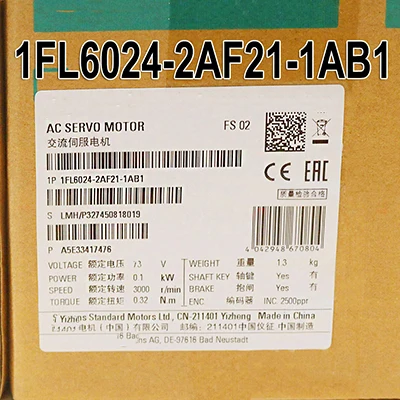 1FL6024-2AF21-1AB1 Servo Motor 1FL6 024-2AF21-1AB1 Unit