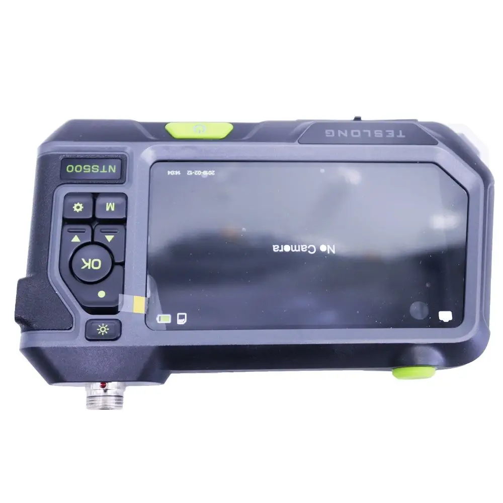 Cámara de inspección Industrial NTS500, endoscopio portátil, Monitor LCD de 5 pulgadas, cabezal de cámara de 7,6mm, 1280x720 píxeles (QVGA), Cable de 5m