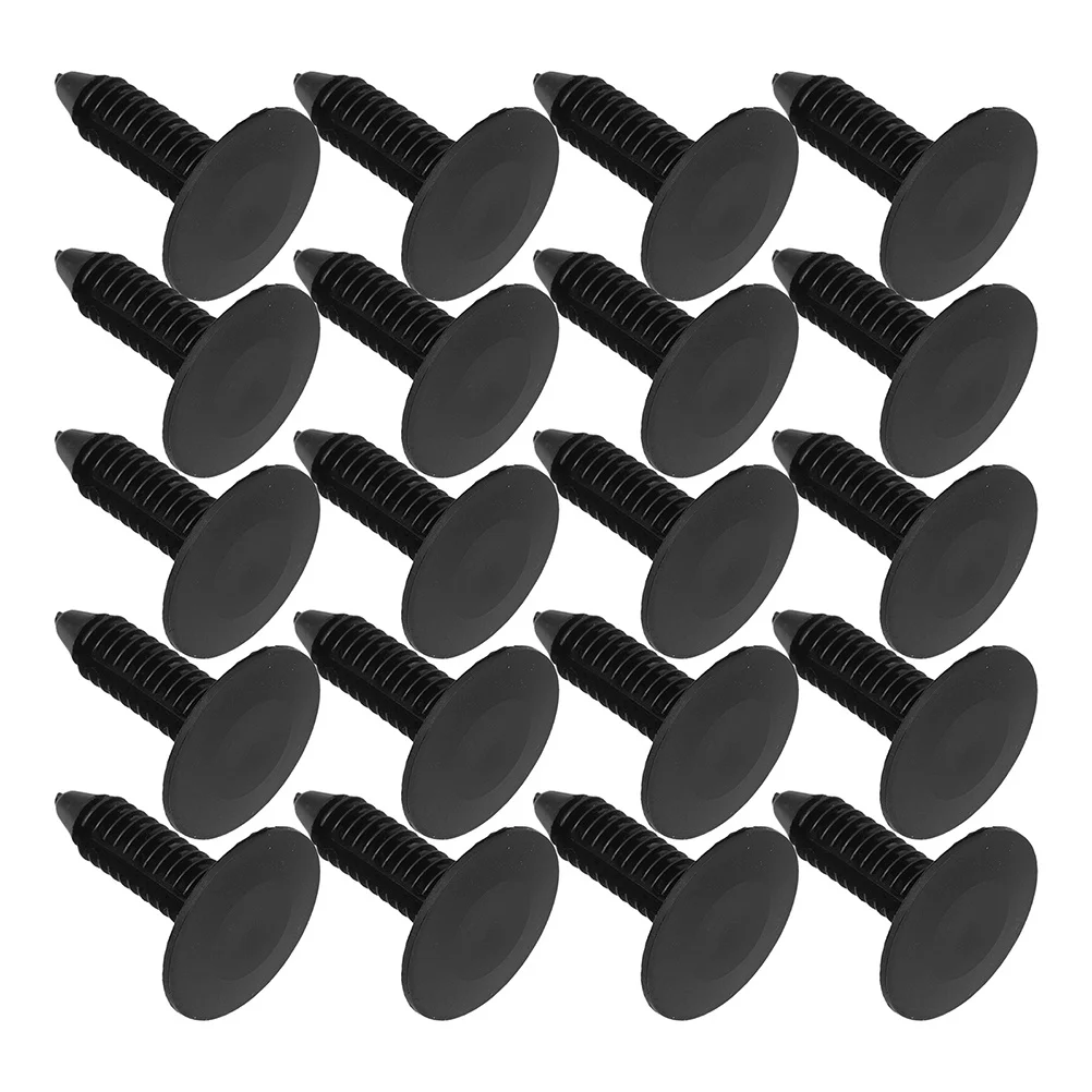 

30pcs Inner Liner Decorative Panel Clips Black Nylon Fastener For Car Trunk Trim Auto Body Retainer Bumper Shield Clip Vehicle