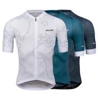 Raudax-Camiseta de Ciclismo de manga corta para hombre, Ropa de Ciclismo con protección UV, camisetas para bicicleta de carreras, Maillot, Ropa de bicicleta