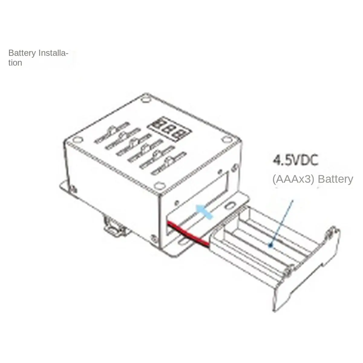 AJ6 6CH for Sliding Fader Console 6CH Mode,5 Channel or Master Mode Settings By Dip-Switch 5-24V DC/ 3xAAA Input