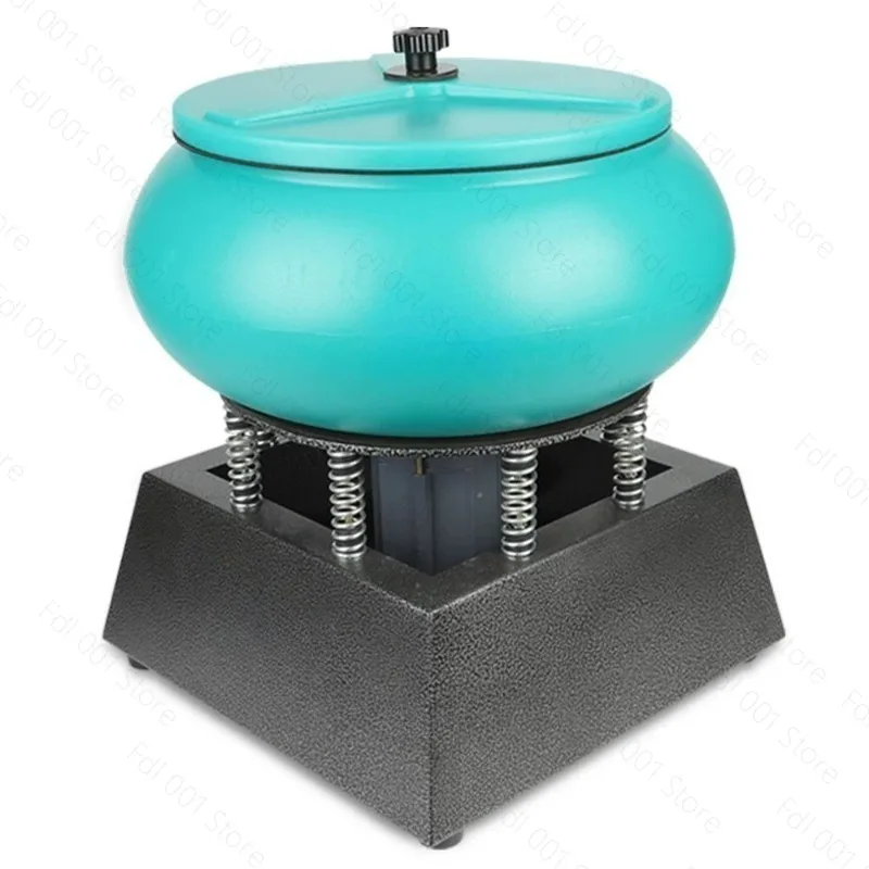 Small and Medium-sized Polishing Machine Vibration Polishing Jade Stone Agate Emerald Copper Hardware Shock Machine Barrel