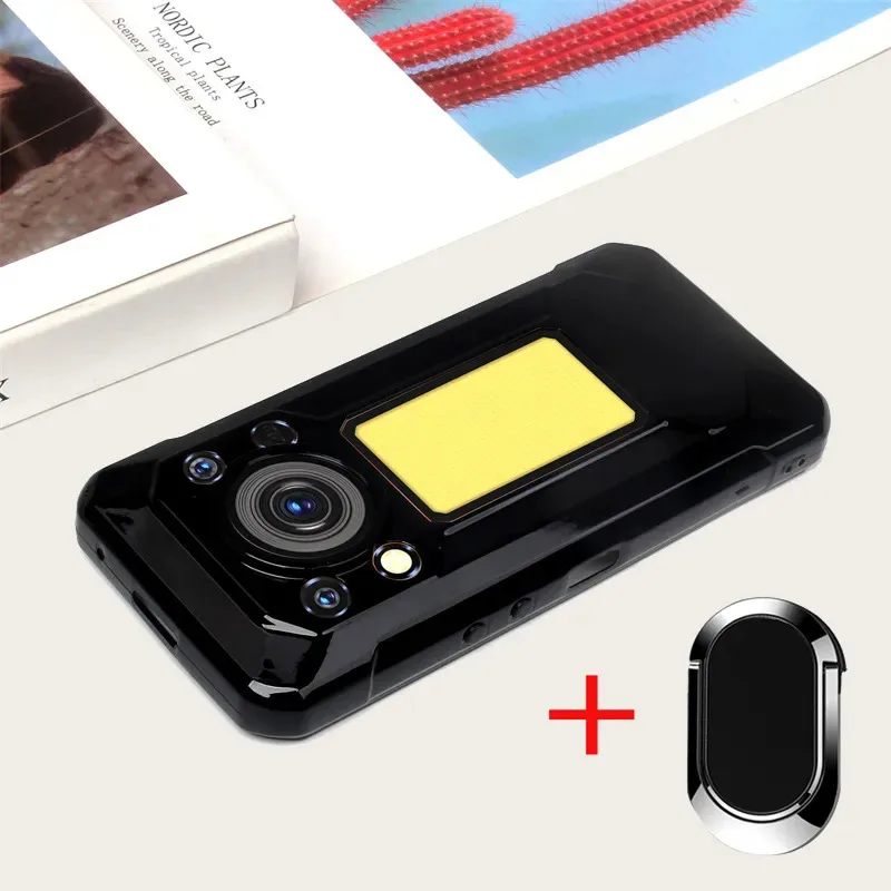 Skinlee Phone Case For Oukitel WP500 Adsorbable Ring Ultra-Thin Silicone Soft Cover For Oukitel WP500 Shockproof Shell