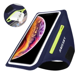 HAISSKY-Brassards de sport de course pour iPhone, Brassard de téléphone Bery Belt, Convient pour iPhone 16, 15, 14, 13, 12, 11 Pro Max, Xiaomi POCO, AirPods Pro 3