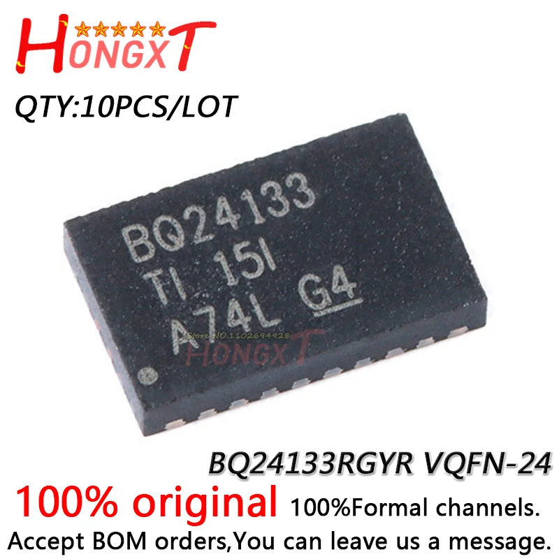 10Pcs 100% New Bq24…