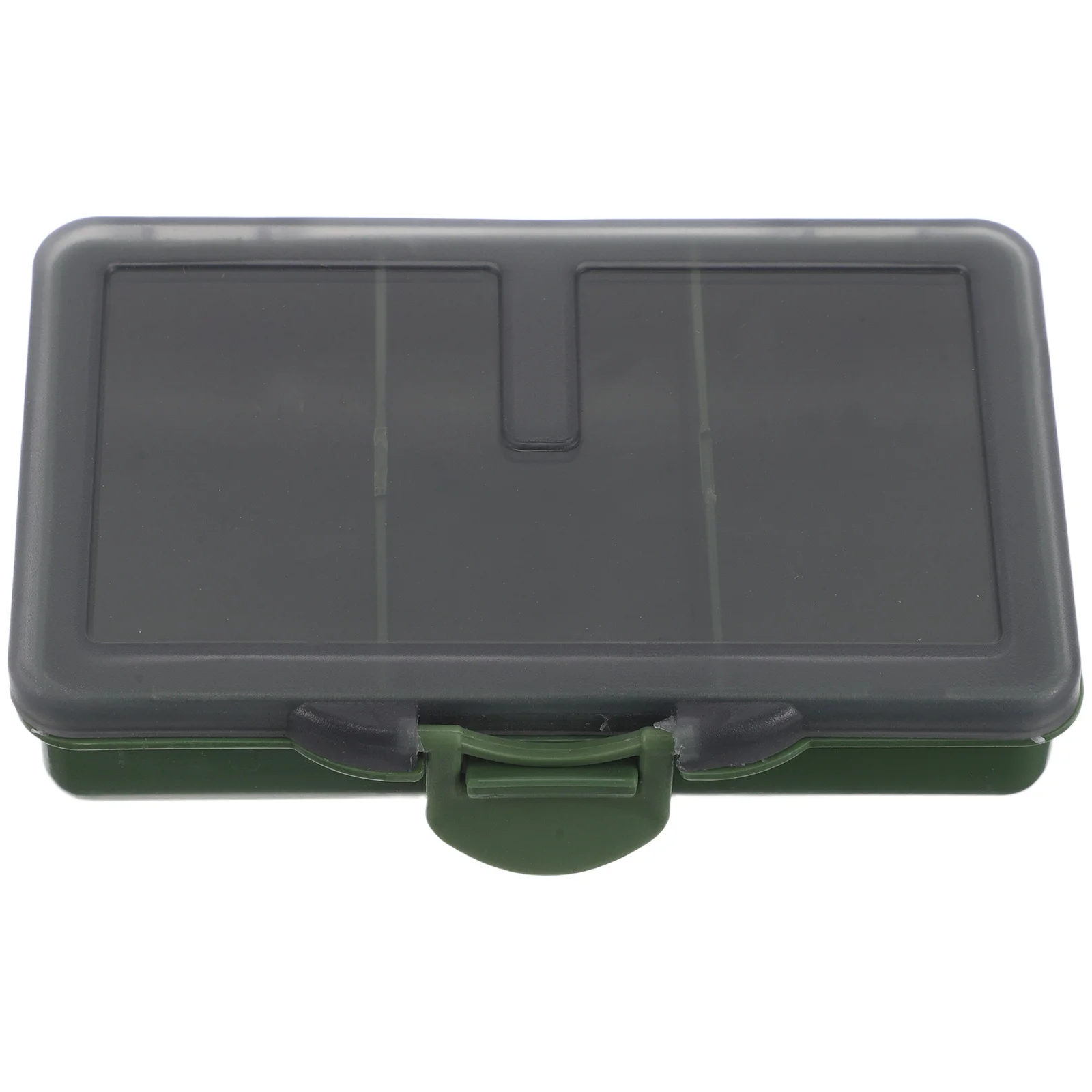 

1pc Mini Fishing Tackle Box Compact Lightweight Durable Pp Large Capacity For Lures Hooks Bait Fishing Organizer Storage Case