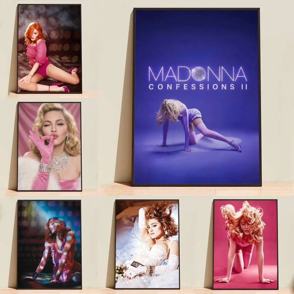 POP-Queen M-Madonna Confessions Poster Wall Art Print Decorative Mural Home Decor Gift Unframed Customizable
