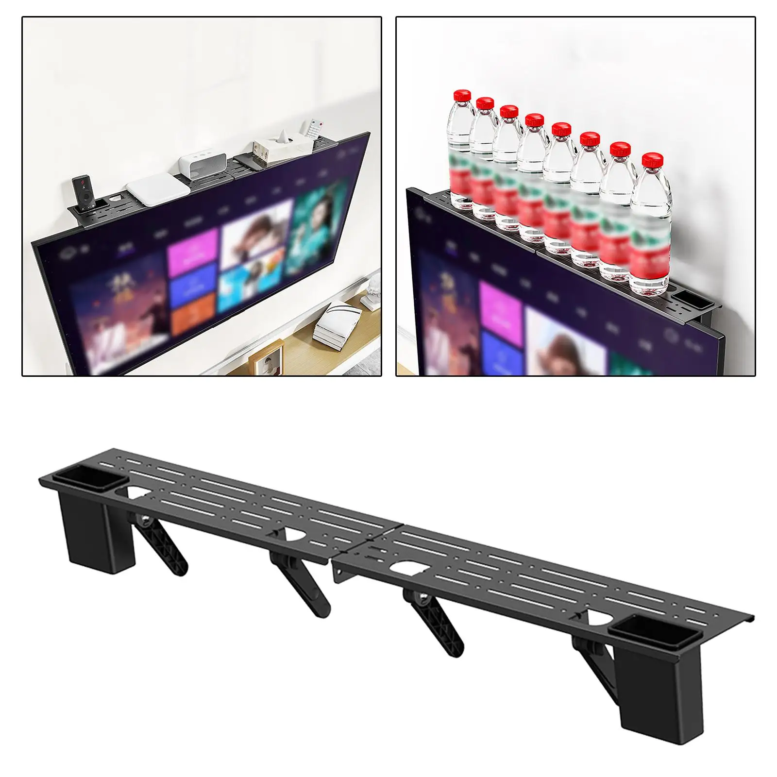 TV Top Shelf Monitor Top of TV Shelf Mounting Bracket TV Stand TV Top