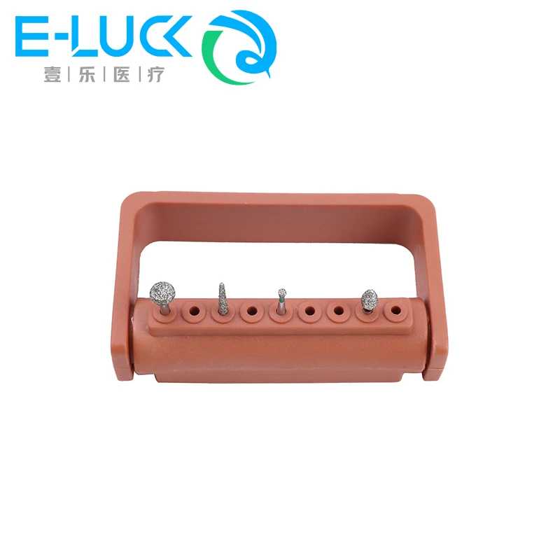 

9 Holes Dental Bur Holder Plastic Dentistry High Speed Burs Drills Autoclave Sterilizer Case Box for Dentist Lab Equipment