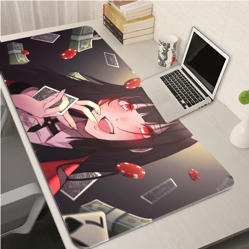 Anime Kakegurui Yumeko Jabami Mouse Pad Large Gaming Mousepad PC Gamer Computer Mouse Mat Keyboard Mat Desk Pad Laptop Mausepad