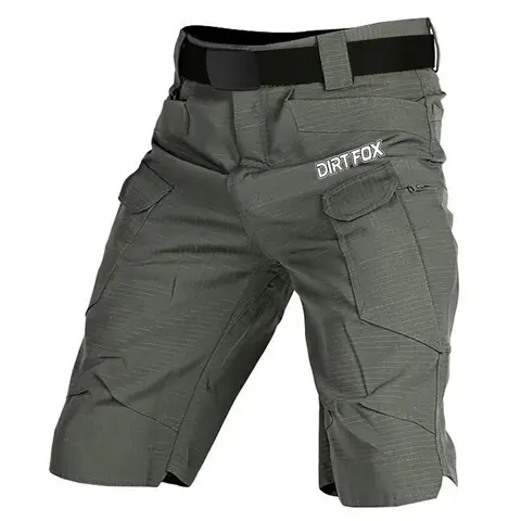 DIRTFOX 사이클링 MTB 반바지 통기성 자전거 짧은 바지 산악 자전거 의류 Pantalones Mtb Enduro Corto 남성용 스포츠 반바지