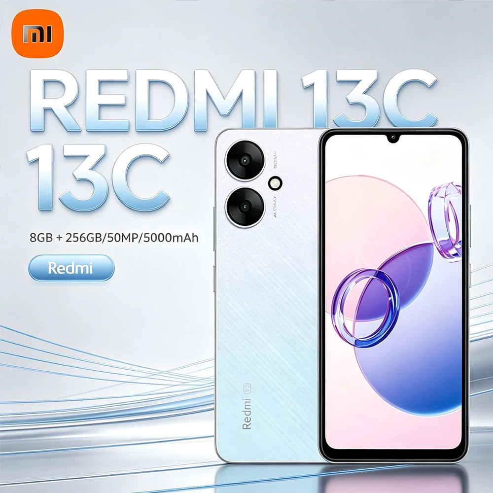 new new Redmi 13C 4G 6.74-inch high-definition large-screen high-value mobile phone, long battery life, ultra-thin 8GB+256GB/50MP - Aliexpress Deal
