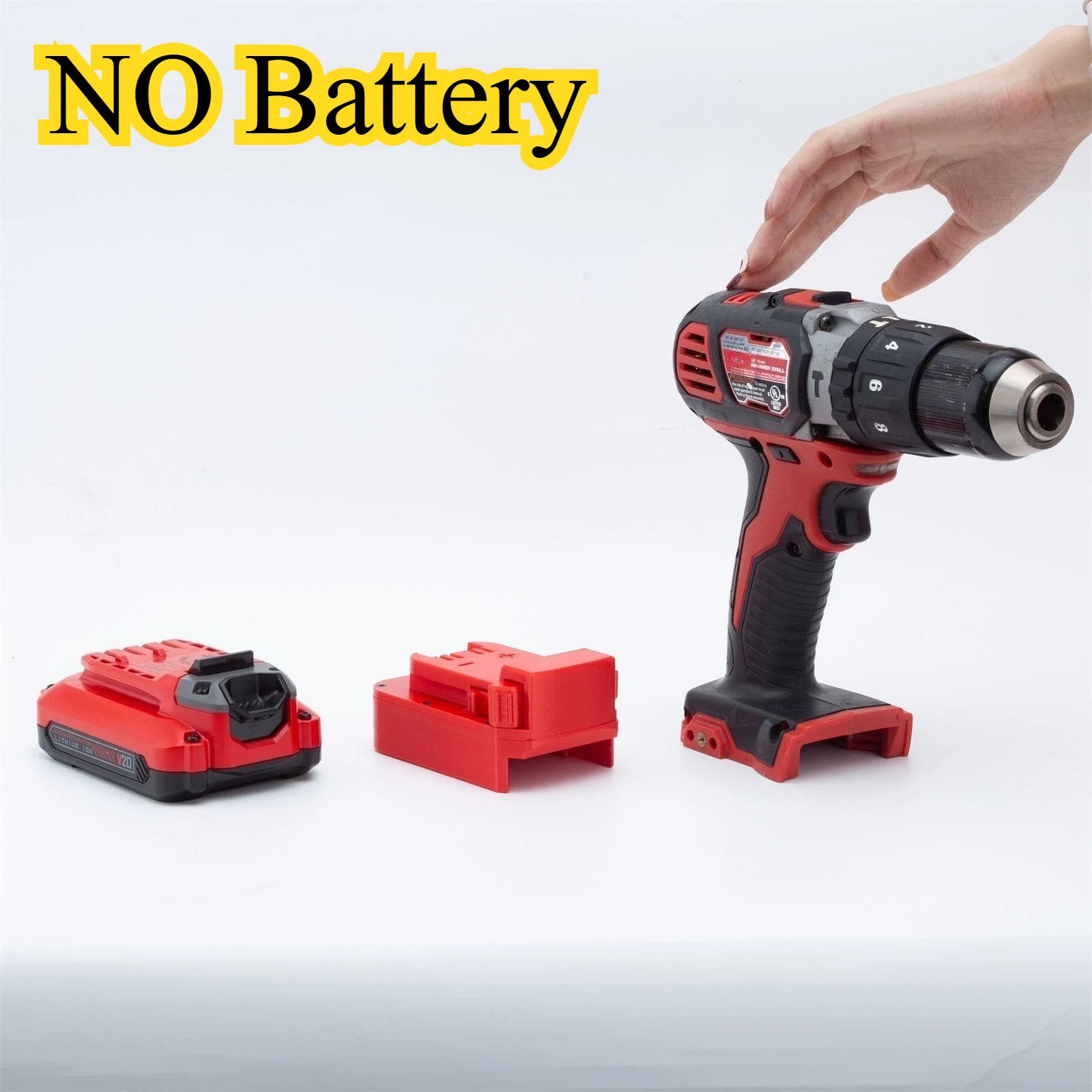 

Adapter for Milwaukee 18V Li--ion Tools Convert To Craftsman V20 LI-ion Battery Adapter Power Tool Accessories(NO Battery)